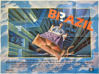 Lot 263 - FILM POSTERS -  NIGHTMARE ON ELM STREET / SUPERGIRL/BRAZIL/INCREDIBLE HULK.