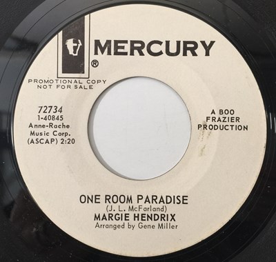 Lot 11 - MARGIE HENDRIX - ONE ROOM PARADISE / DON'T TAKE YOUR GOOD THING 7" (72734)