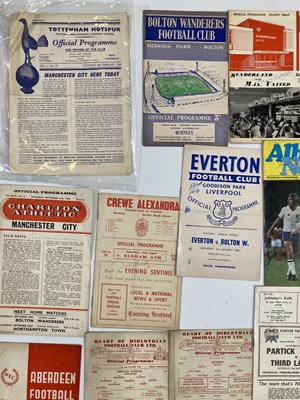 Lot 80 - FOOTBALL PROGRAMMES - LONDON / SCOTTISH TEAMS 1940S/1950S SOME SIGNED.