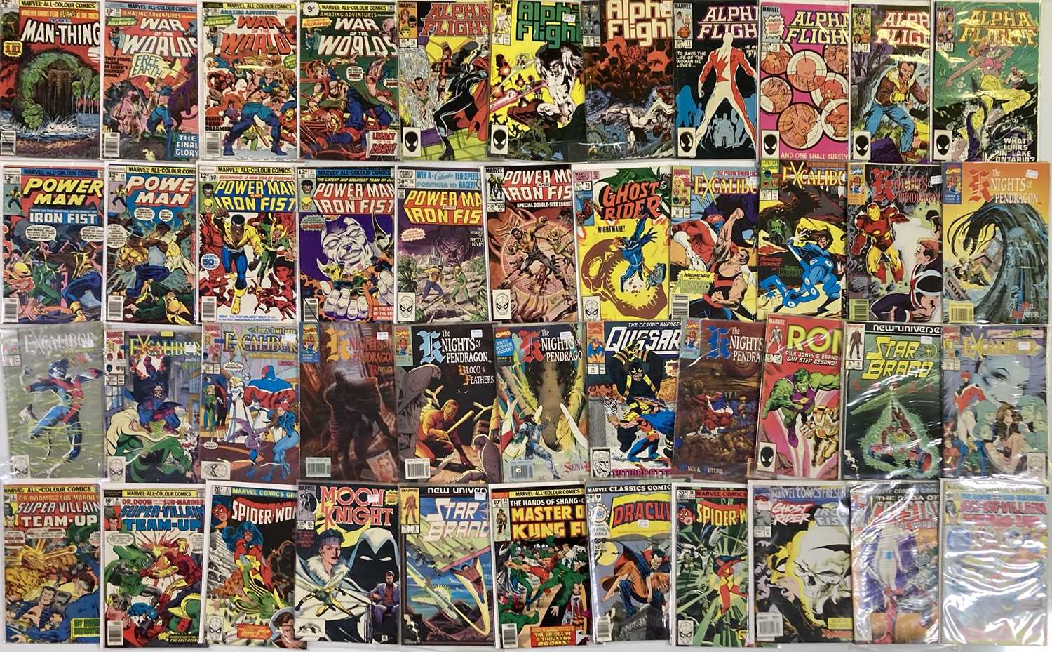 Lot 130 - APPROX 100 MARVEL COMICS.