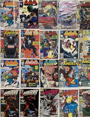 Lot 132 - APPROX 84 PUNISHER & DAREDEVIL MARVEL COMICS.