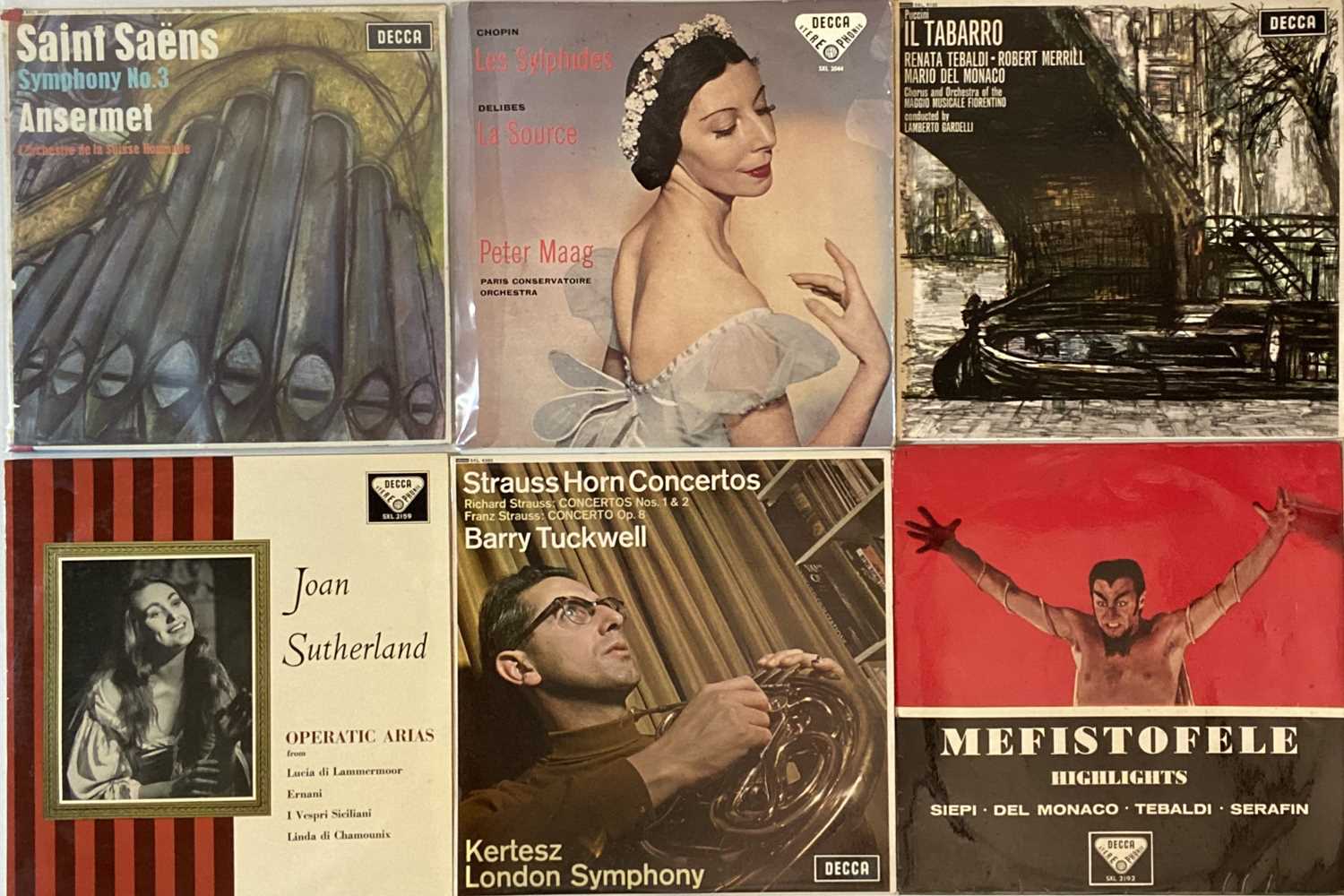 Lot 616 - CLASSICAL - DECCA SXL RELEASES (MAINLY ED1 PRESSINGS)
