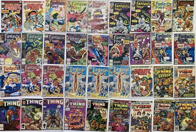Lot 141 - APPROX 99 MARVEL COMICS (THE HULK, FANTASTIC FOUR, THE THING, THE SILVER SURFER).