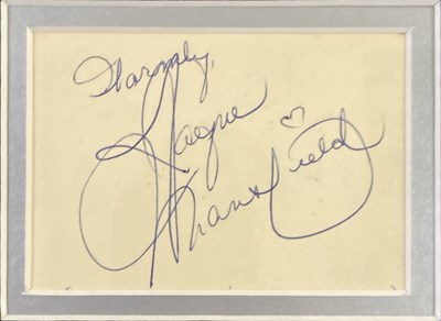 Lot 166 - JAYNE MANSFIELD - (1933 - 1967) SIGNED DISPLAY.