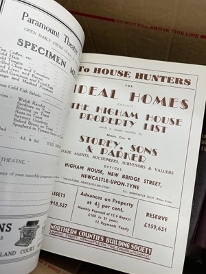 Lot 3 - 1930S BOUND VOLUMES OF CINEMA PROGRAMMES.
