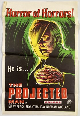 Lot 266 - THE PROJECTED MAN (1966) ORIGINAL CINEMA POSTER.