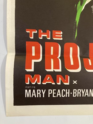 Lot 266 - THE PROJECTED MAN (1966) ORIGINAL CINEMA POSTER.