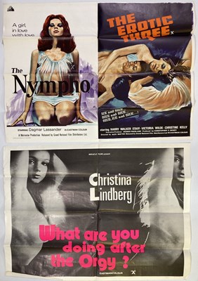 Lot 267 - ADULT TITLES - FILM POSTERS.