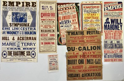 Lot 269 - EARLY 20TH C THEATRE POSTERS.