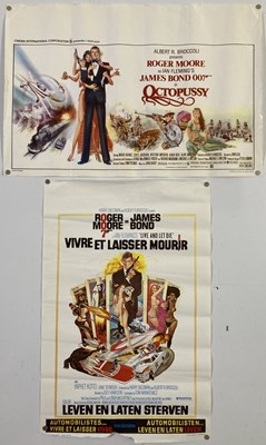 Lot 357 - JAMES BOND - BELGIAN POSTERS.