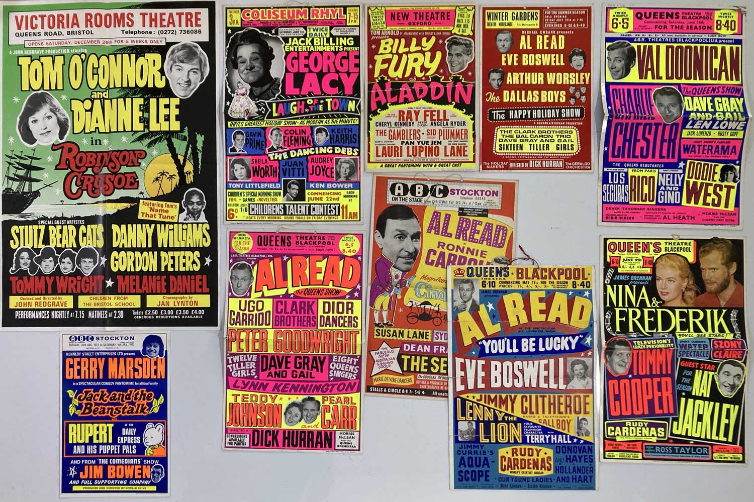 Lot 275 - ENTERTAINMENT / MUSIC / THEATRE POSTERS.