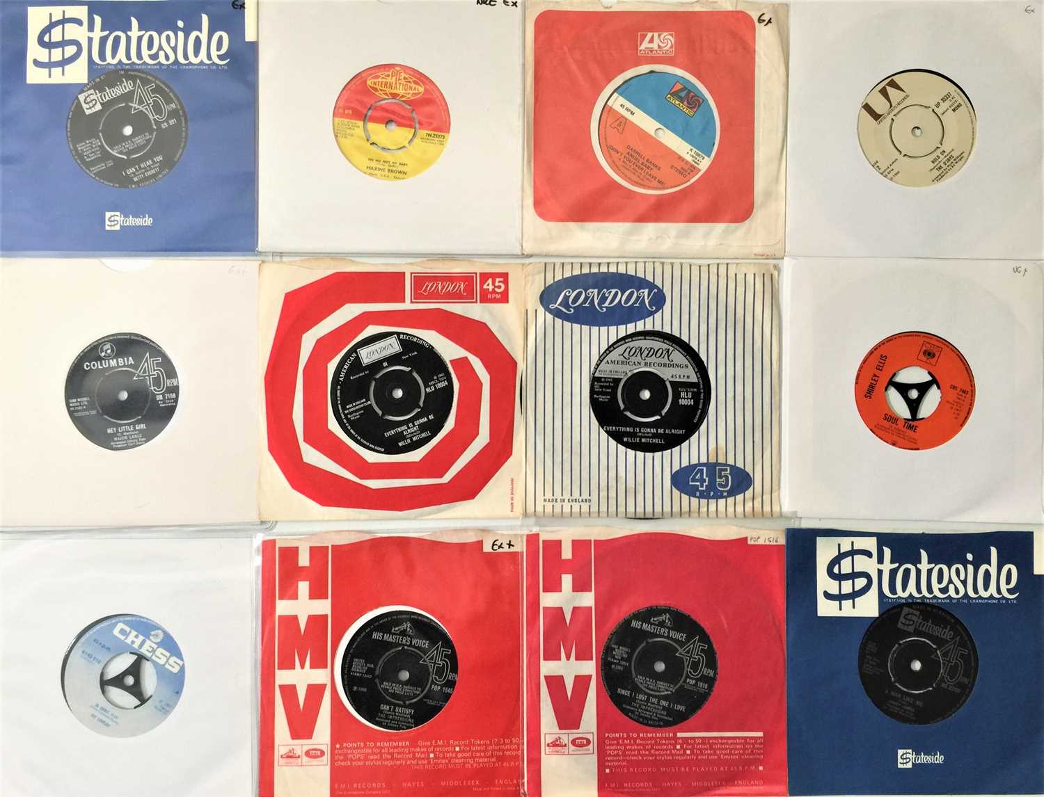 Lot 69 - UK ISSUED NORTHERN SOUL (WITH RARITIES) - 7" COLLECTION