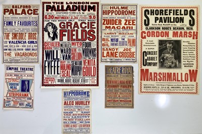 Lot 279 - 20TH C VARIETY POSTERS INC GRACIE FIELDS.