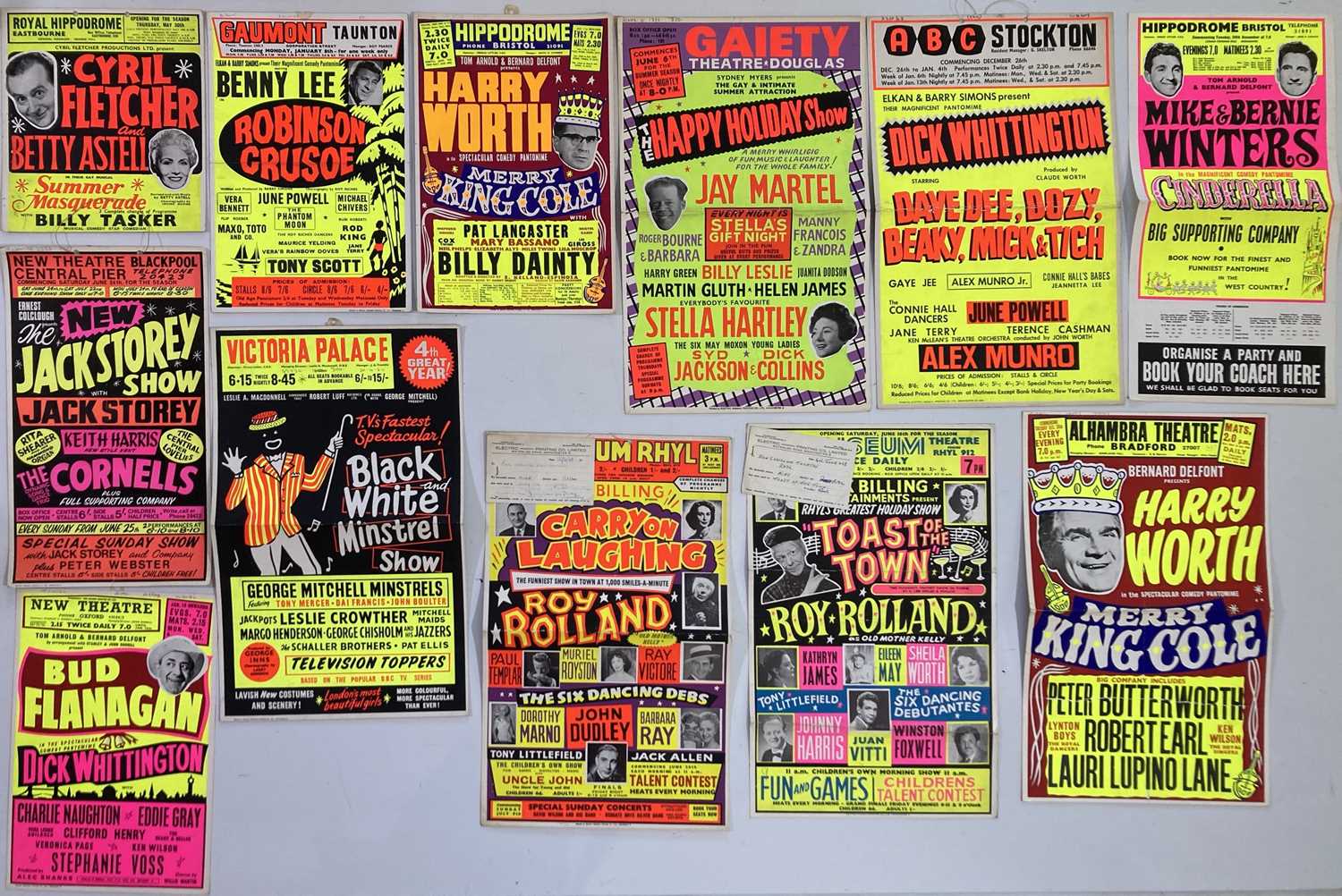 Lot 280 - THEATRE / ENTERTAINMENT POSTERS.