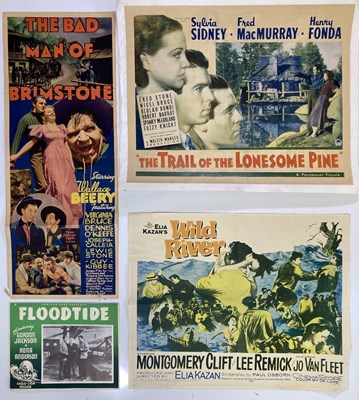 Lot 285 - FILM POSTERS - 1950S TITLES INC 'JOHNNY TROUBLE'.