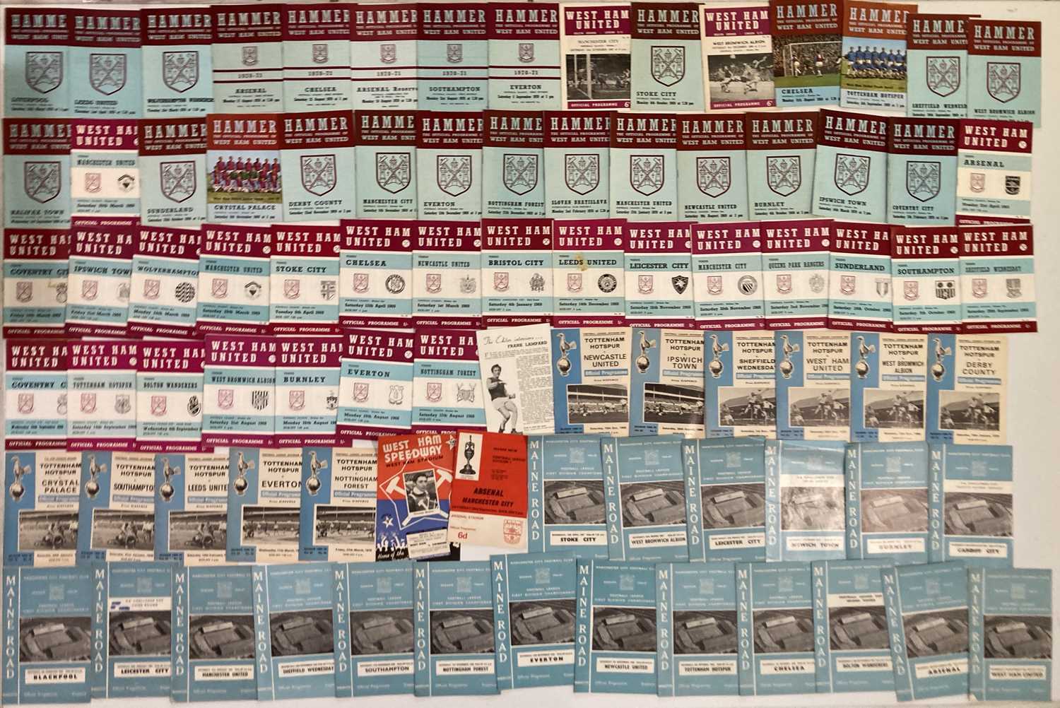 Lot 99 - FOOTBALL MEMORABILIA - PROGRAMME COLLECTION C