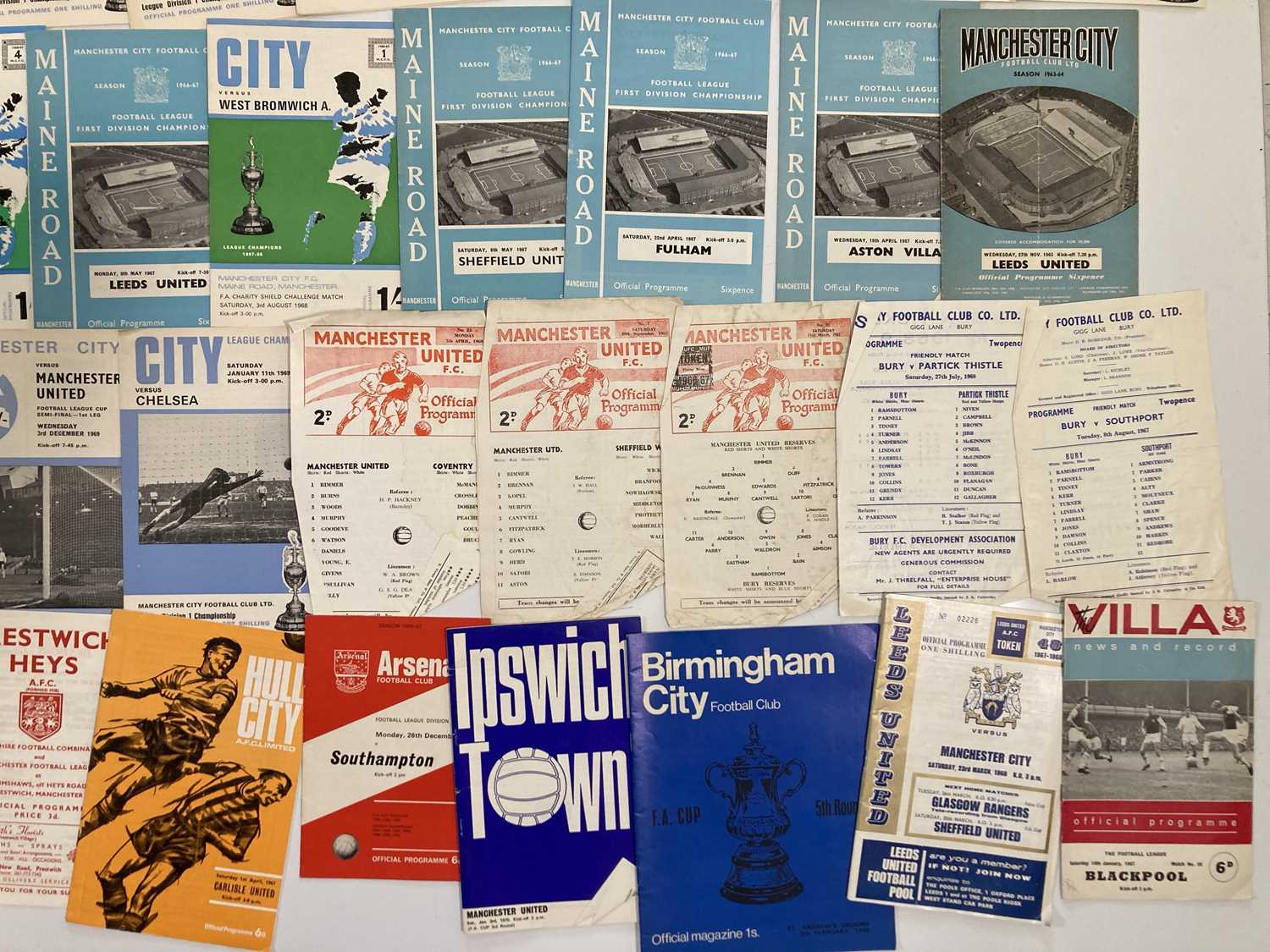 Lot 99 - FOOTBALL MEMORABILIA - PROGRAMME COLLECTION C