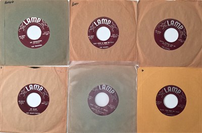 Lot 4 - LAMP RECORDS - 7" PACK