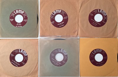 Lot 4 - LAMP RECORDS - 7" PACK