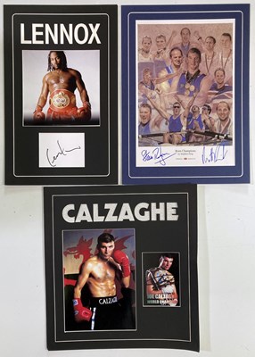 Lot 16 - SPORT SIGNED PHOTOS INC BOXING.