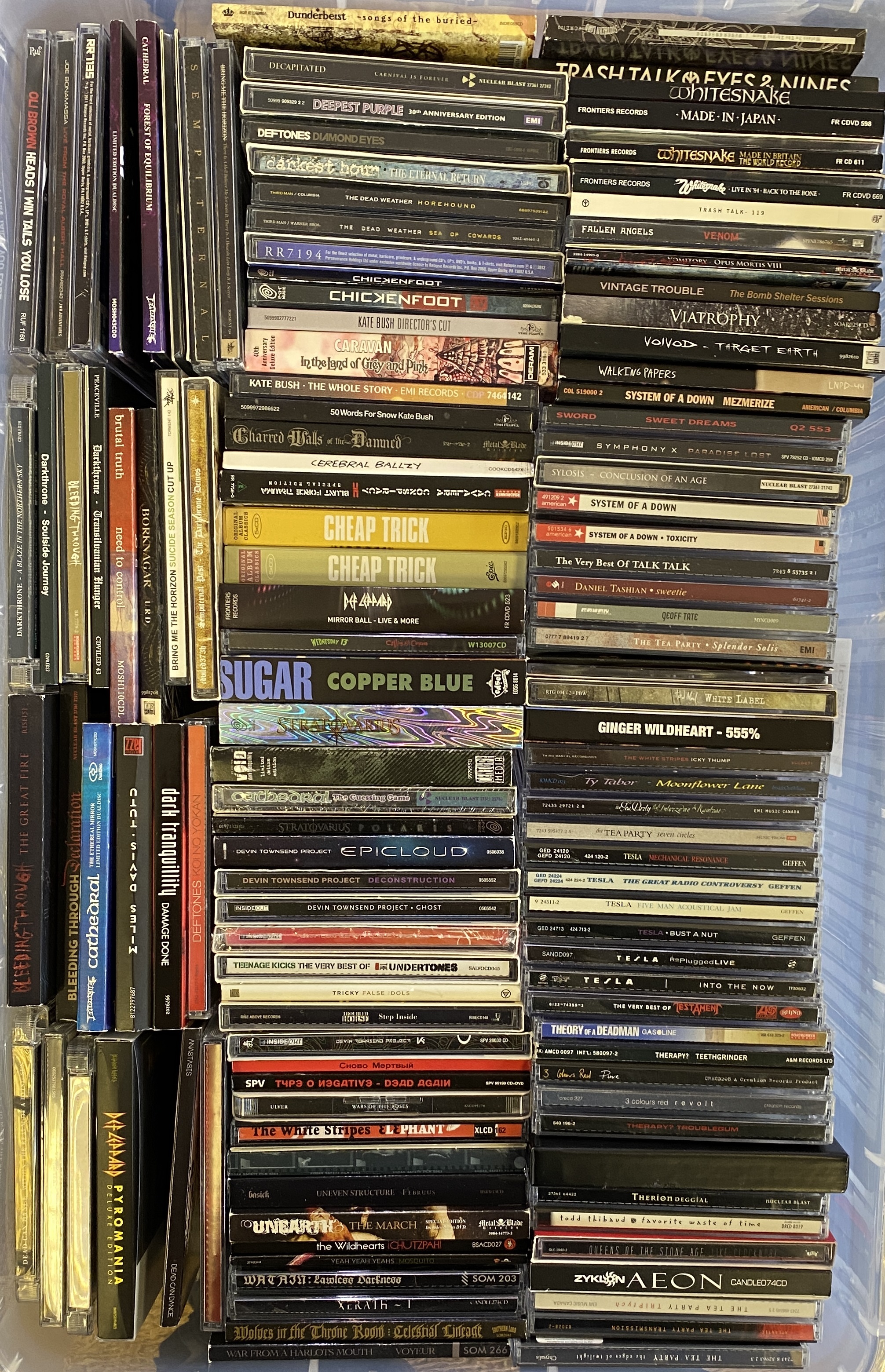 Lot 697 - METAL / ROCK / HEAVY ROCK - CD COLLECTION