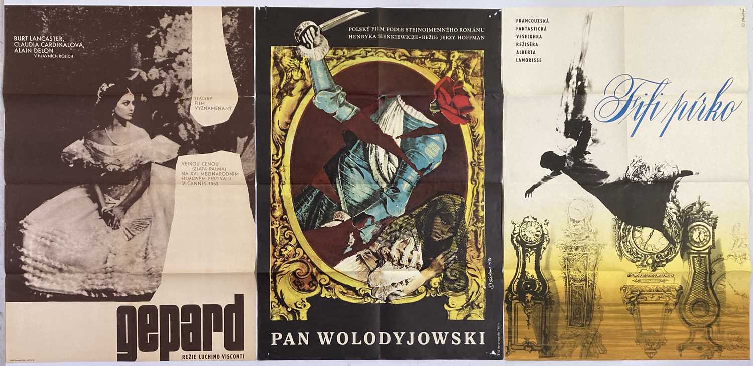 Lot 286 - CZECH FILM POSTERS.