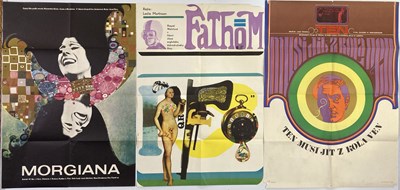 Lot 286 - CZECH FILM POSTERS.