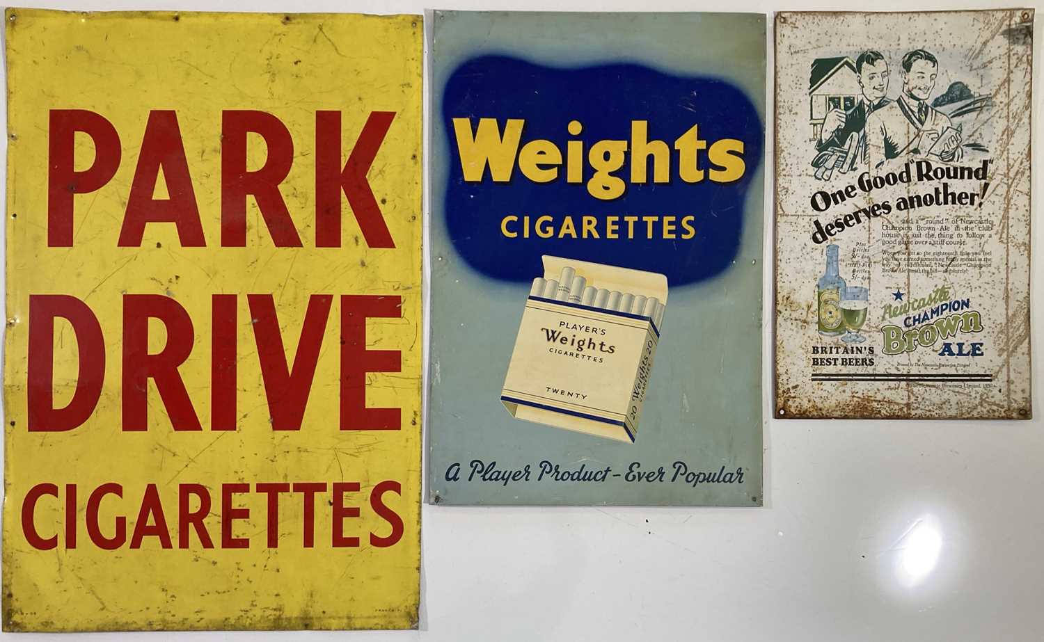 Lot 50 - VINTAGE CIGARETTE DISPLAYS - REPRODUCTIONS.