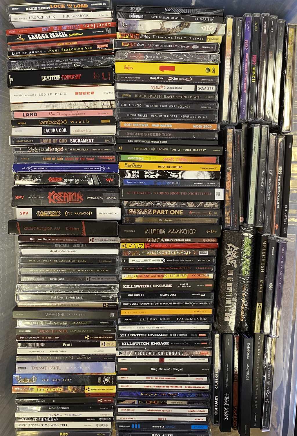 Lot 698 - METAL / ROCK / HEAVY ROCK - CD COLLECTION