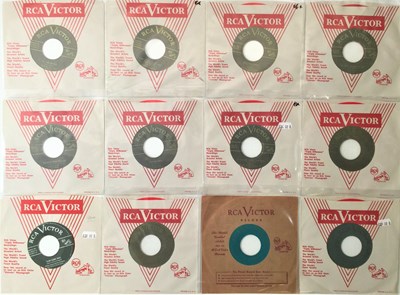 Lot 85 - BLUES - RCA VICTOR 7" RARITIES (MANY RED VINYL PRESSINGS)