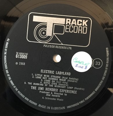 Lot 701 - JIMI HENDRIX - ELECTRIC LADYLAND LP (ORIGINAL UK PRESSING - TRACK 613008/9)