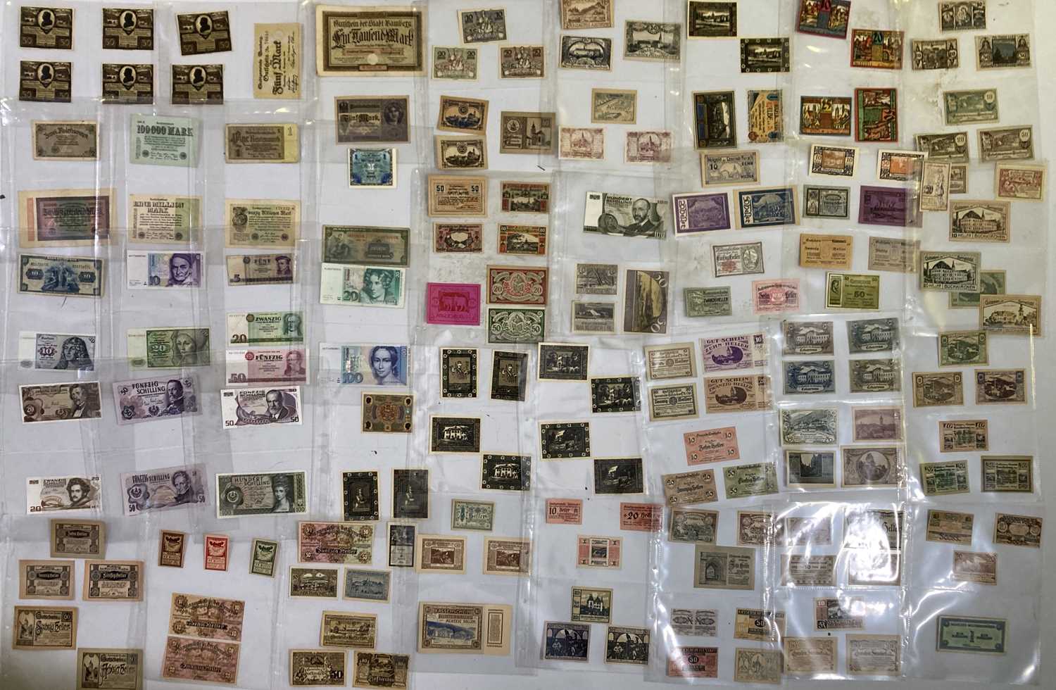 Austrian Note Lot 15 - GERMAN / AUSTRIAN BANK NOTES.