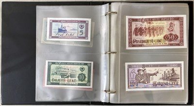 Lot 16 - LARGE COLLECTION OF BANK NOTES FROM AROUND THE WORLD - A TO C.