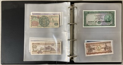 Lot 19 - LARGE COLLECTION OF BANK NOTES FROM AROUND THE WORLD - M TO S.
