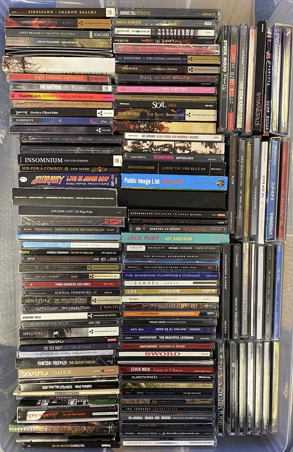 Lot 705 - METAL / ROCK / HEAVY ROCK - CD COLLECTION