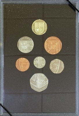Lot 21 - UK PROOF SETS AND COINS.