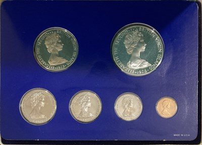 Lot 22 - COINS - PROOF SETS OF COINS.