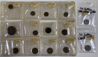 Lot 25 - COINS - RARE FARTHINGS.