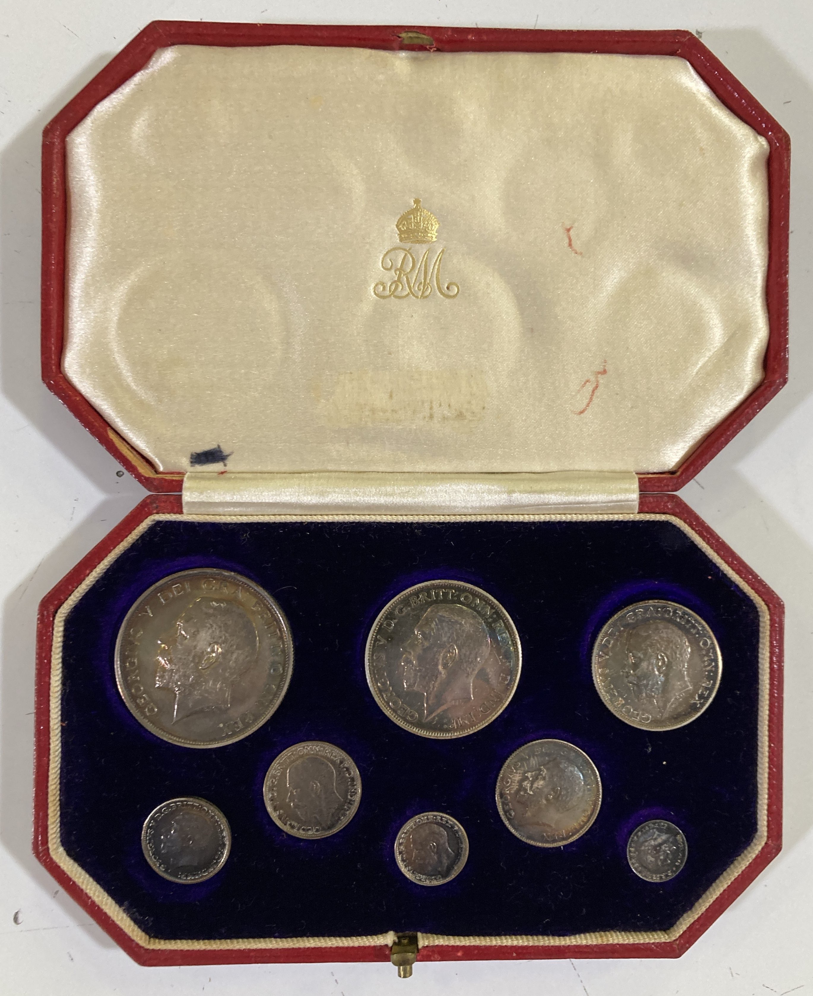 Lot 35 - 1911 GEORGE V SPECIMEN COIN SET.