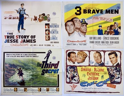 Lot 297 - FILM POSTERS - US HALF SHEETS - 1950S/60S TITLES.