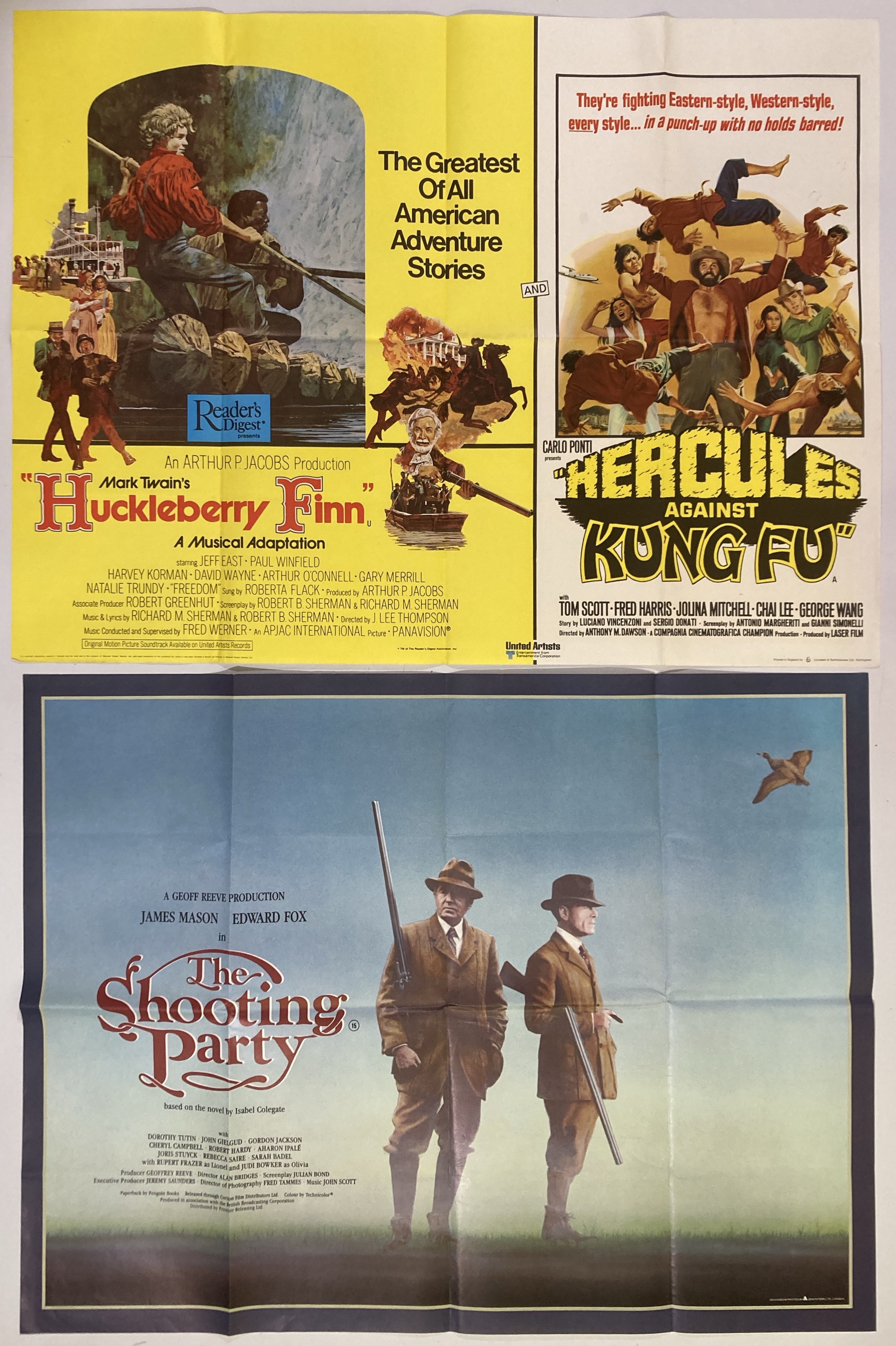 Lot 305 UK CINEMA POSTERS.