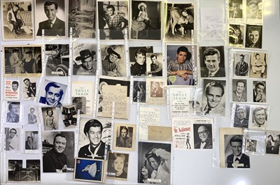 Lot 176 - 1950S STARS - PHOTOGRAPHS AND AUTOGRAPHS.