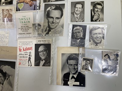 Lot 176 - 1950S STARS - PHOTOGRAPHS AND AUTOGRAPHS.