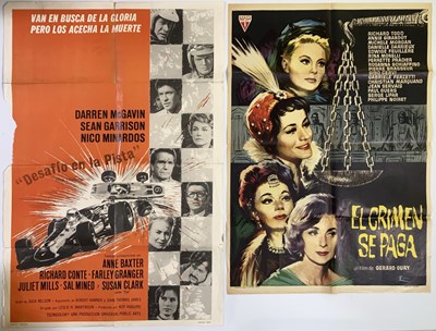 Lot 131 - CINEMA POSTERS - FOREIGN LANGUAGE - APPROX 35.