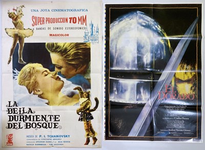 Lot 131 - CINEMA POSTERS - FOREIGN LANGUAGE - APPROX 35.