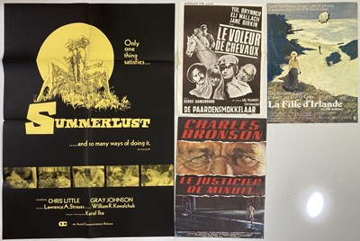 Lot 131 - CINEMA POSTERS - FOREIGN LANGUAGE - APPROX 35.