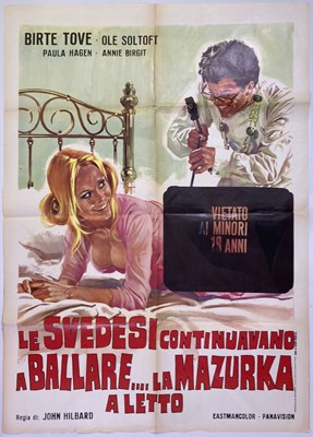 Lot 310 - CINEMA POSTERS - ITALIAN LANGUAGE C 1960S/1970S.