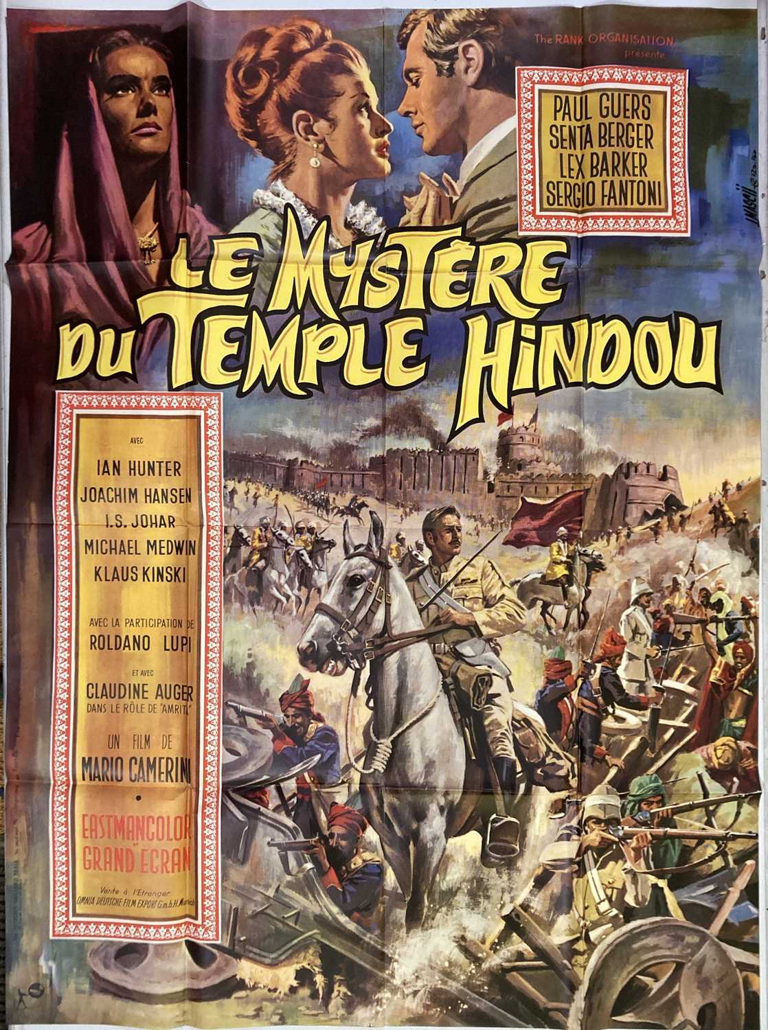 Lot 311 - CINEMA POSTERS - FRENCH LANGUAGE C 1960S/70S.