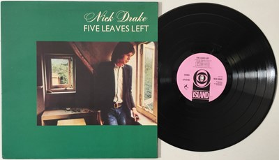 Lot 216 - NICK DRAKE - FIVE LEAVES LEFT LP (ORIGINAL UK PRESSING - ISLAND ILPS 9105).