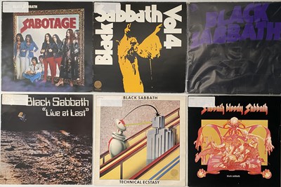 Lot 39 - BLACK SABBATH / DEEP PURPLE - LP PACK